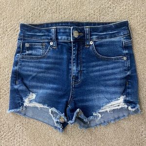 American Eagle Denim High Rise Shorts